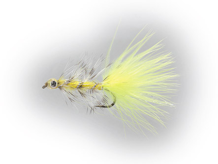 Swim Bugger Fluo Yellow Put & Take Flue