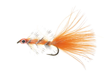 Swim Bugger Fluo Orange Put & Take Flue