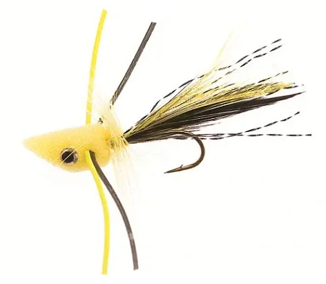 Trout Popper Yellow - Put & Take Flue