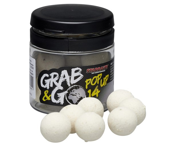 Grab & Go 14mm Pop-Up boilie – 18 stk. Mega Fish