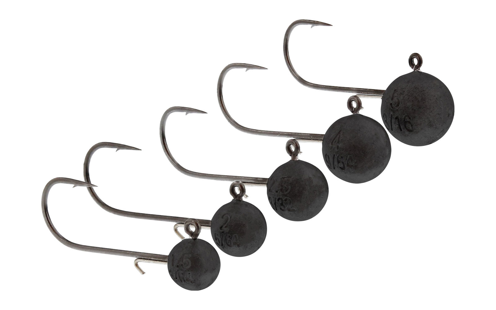 Micro Jighead Tungsten – Krogstørrelse #2