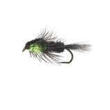Unique Flies Montana nymph Black/Fluo green Put & Take Flue
