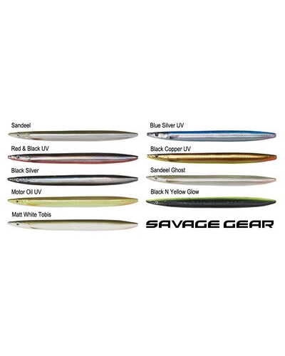Savage Gear Line Thru Sandeel 15 gram.