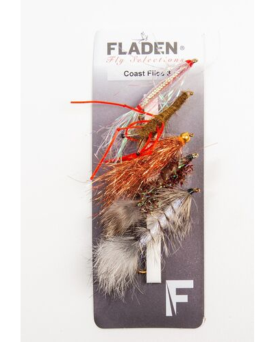 Fladen Coast Flies 3 / Kyst Flue Sortiment