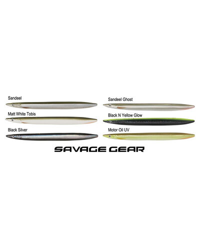 Savage Gear Line Thru Sandeel 27 gram.