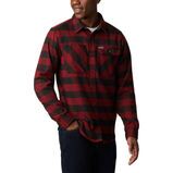 Columbia Outdoor Elements Stretch Flannel, Skjorte - Red Jasper