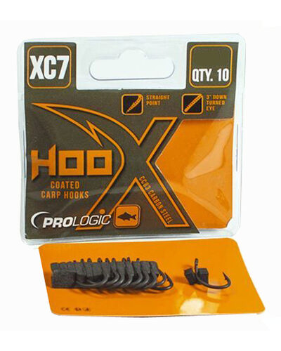 Prologic Hoox XC7, Coated Carp Hooks