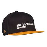 Savage Gear Flat Peak Logo Cap / Black Ink