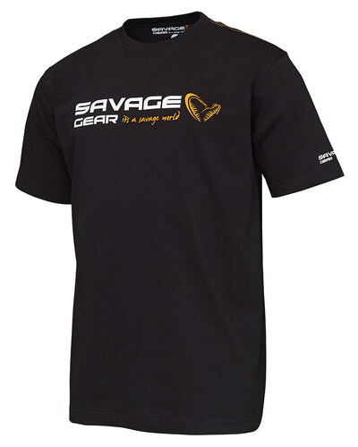 Savage Gear Signature Logo T-Shirt, Black