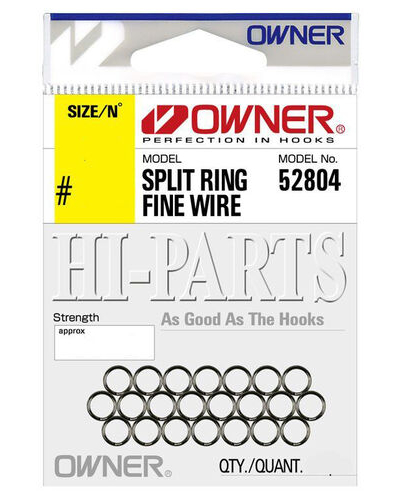 Owner Split Ring / Springring- Fine / Regular Wire