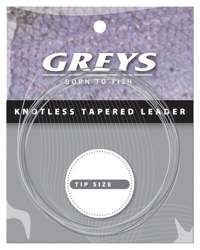 Greys Knotless Tapered Leader / Taperet flue forfang