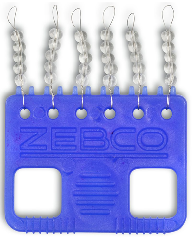 Zebco Glass Beads / Gennemsigtige glasperler
