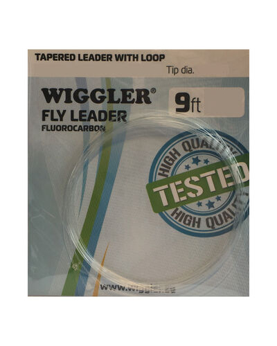Wiggler Hurricane Fly Leader, Fluorocarbon - forfang