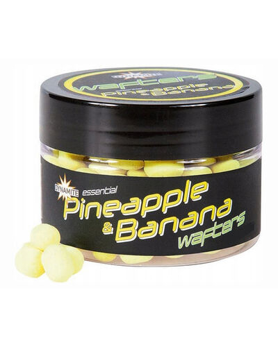 Dynamite Baits Pineappel & Banana Fluro Wafters 14mm
