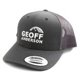 Geoff Anderson Snapback Trucker Cap / Kasket - Grey