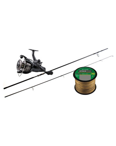 Shimano TX1A / Baitrunner 6000 DL RB / Spiderwire Camo