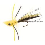 Unique Flies Trout Popper Yellow - Put & Take Flue