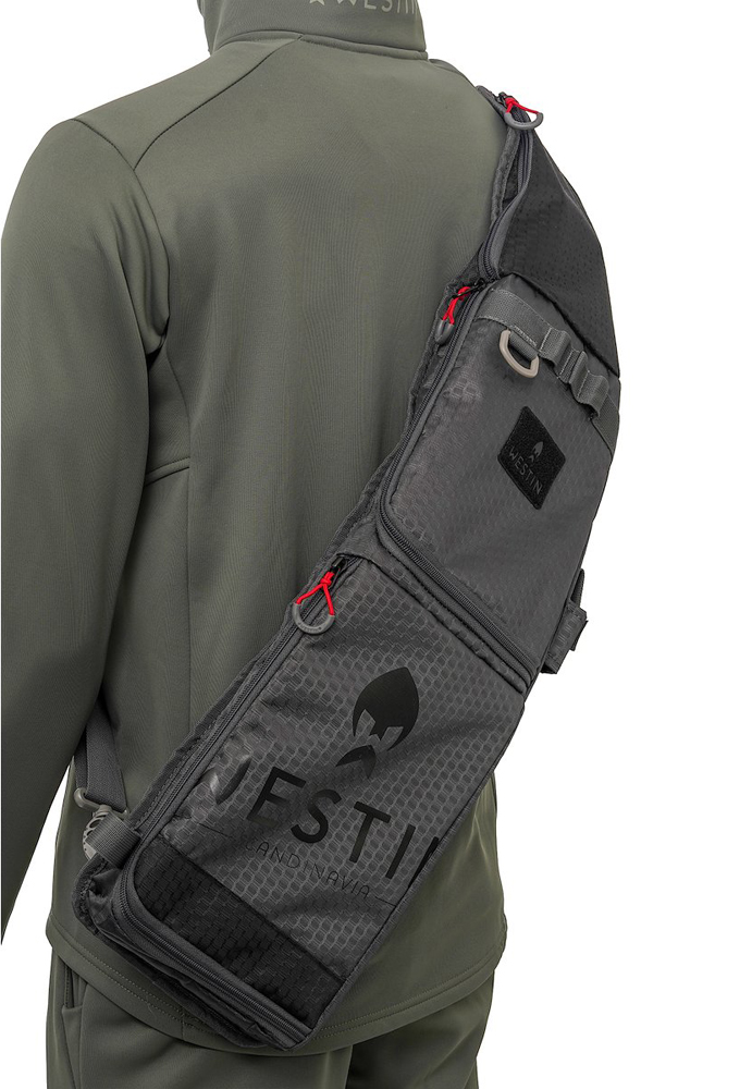 W4 Sling bag XL, 3 Boxes – Titanium Black