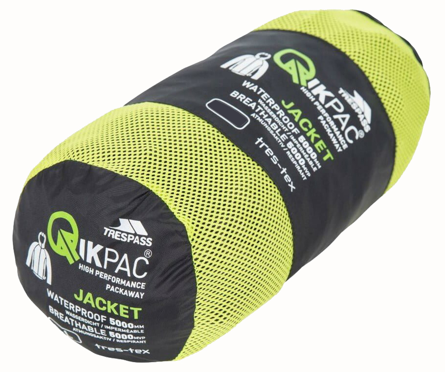 Qikpac Regnjakke - Black