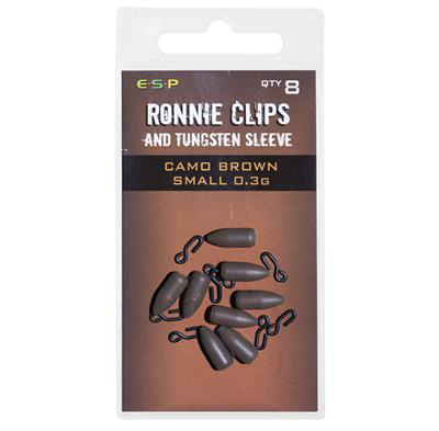 Ronnie Clips & Tungsten Sleeve - Camo Brown