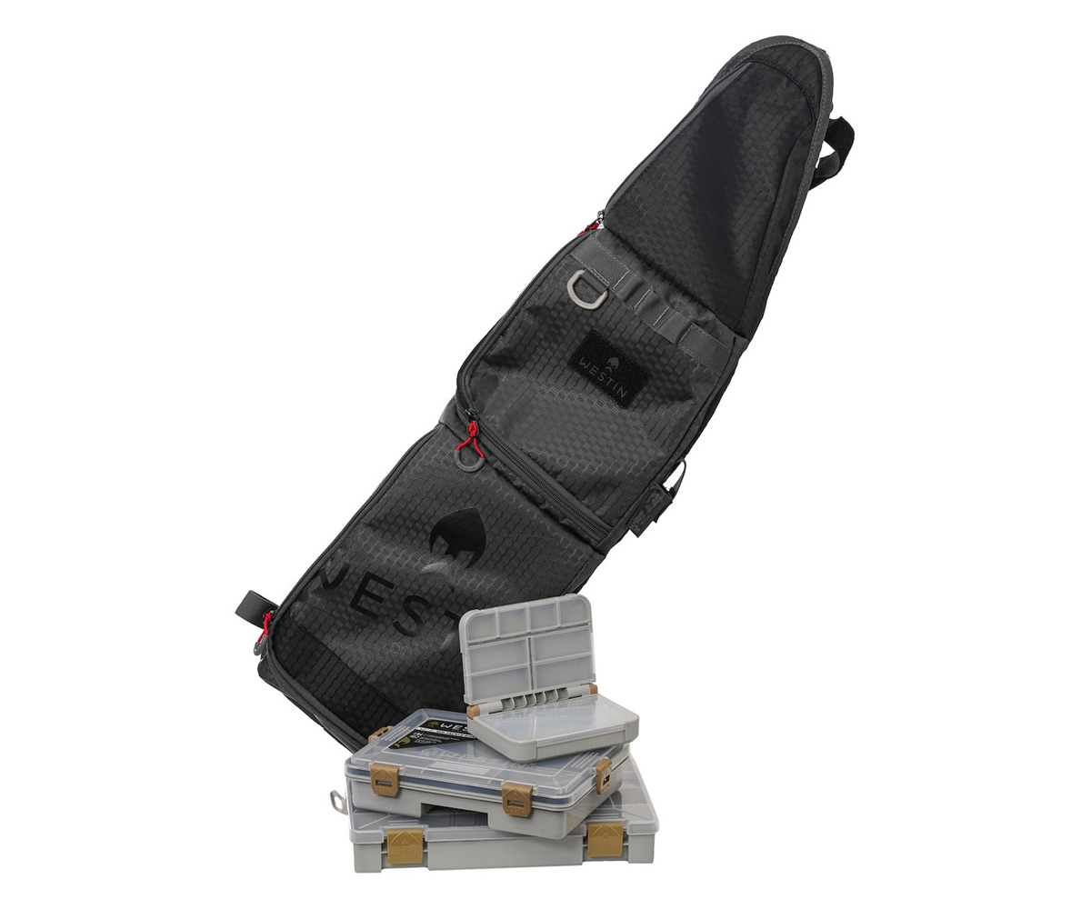 W4 Sling bag XL, 3 Boxes – Titanium Black