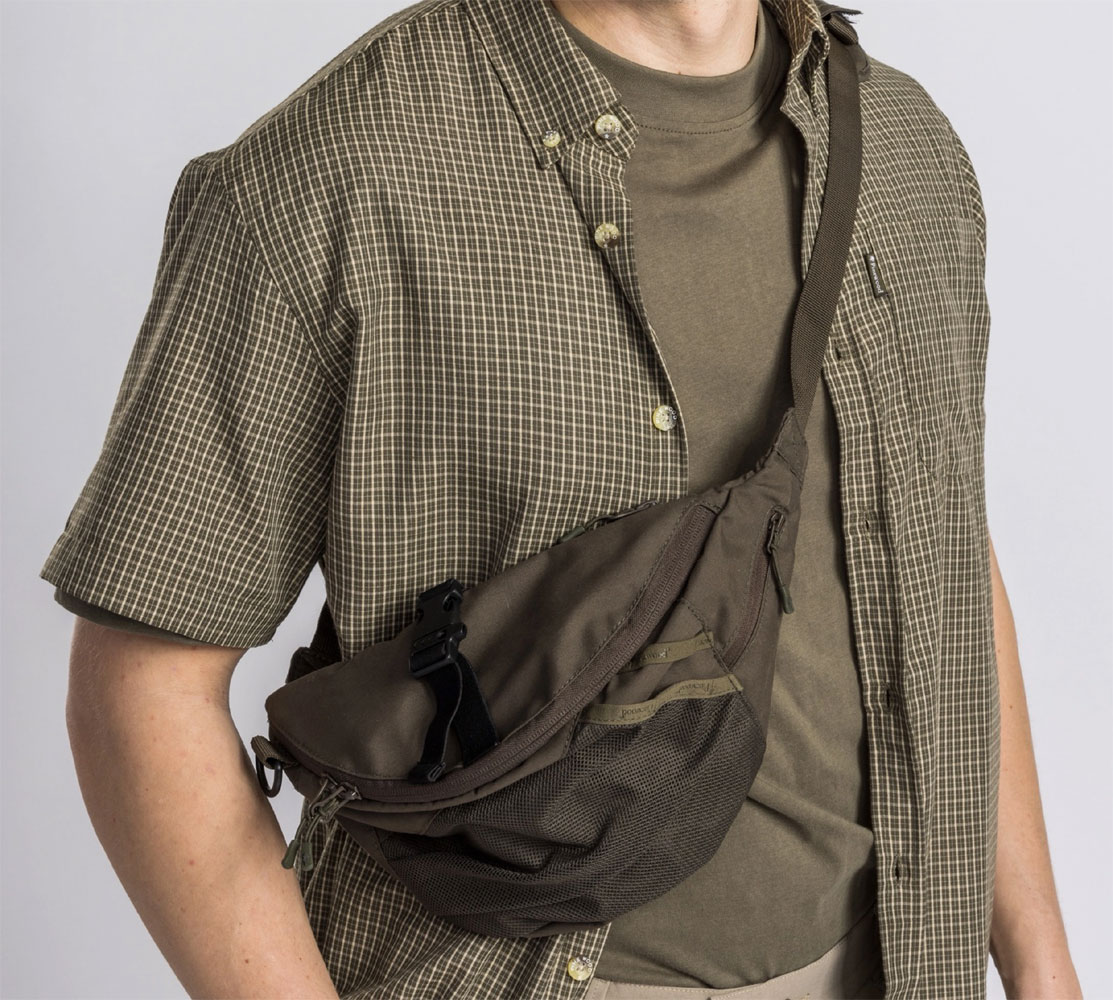 Cross Waist Pack / Bæltetaske 4 liter - Dark Olive