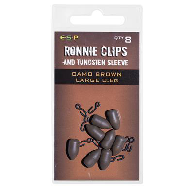 Ronnie Clips & Tungsten Sleeve - Camo Brown