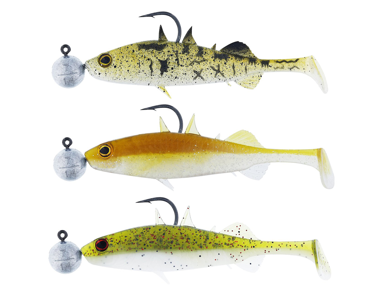 Stanley The Stickleback Shadtail R’N R  – 5,5 cm / 5 gram