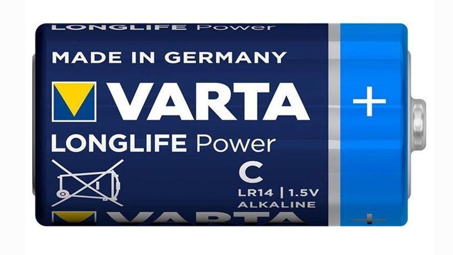 C-cell Alkaline Batterier - 1,5 volt.