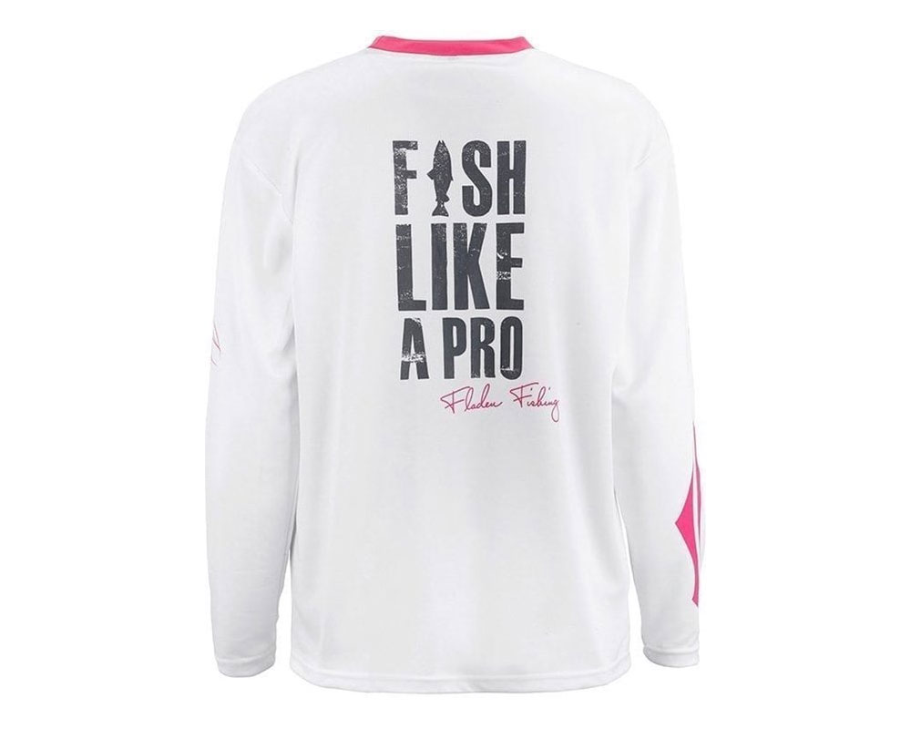 Team Pink Langærmet Trøje – White/Pink