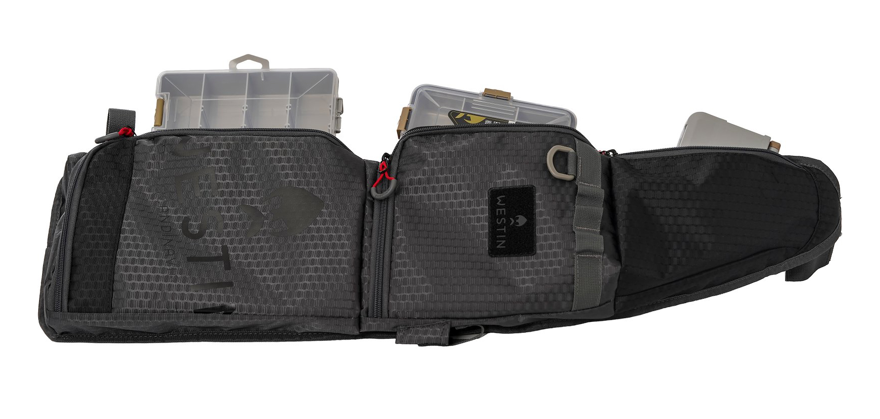 W4 Sling bag XL, 3 Boxes – Titanium Black