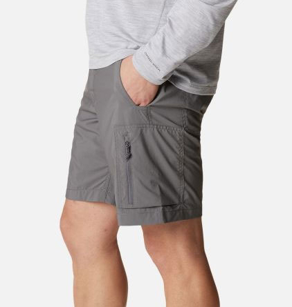 Silver Ridge Utility Cargo Shorts - City Grey