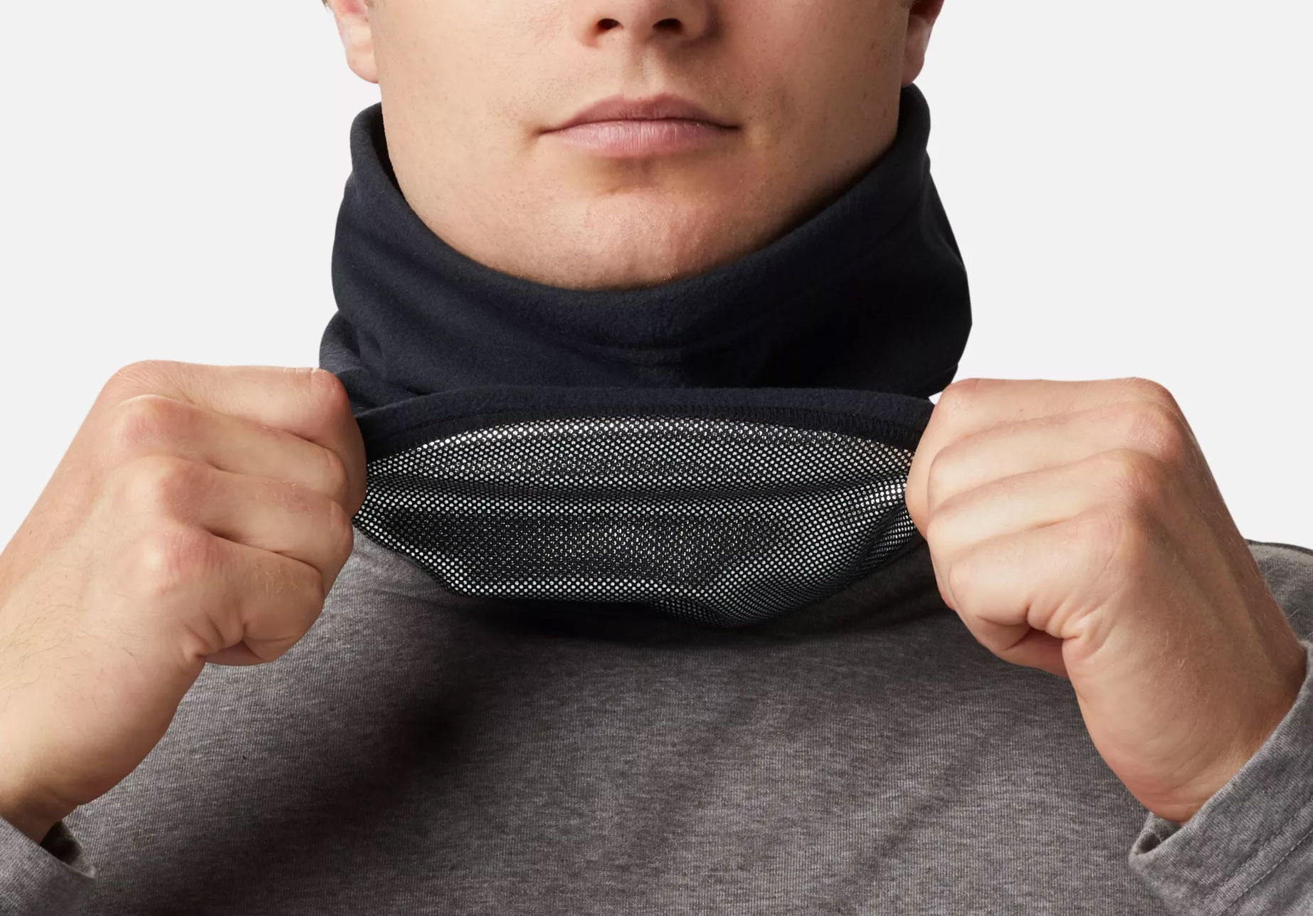 Trail Shaker Gaiter / Fleece Omni-Heat Halsedisse - Black
